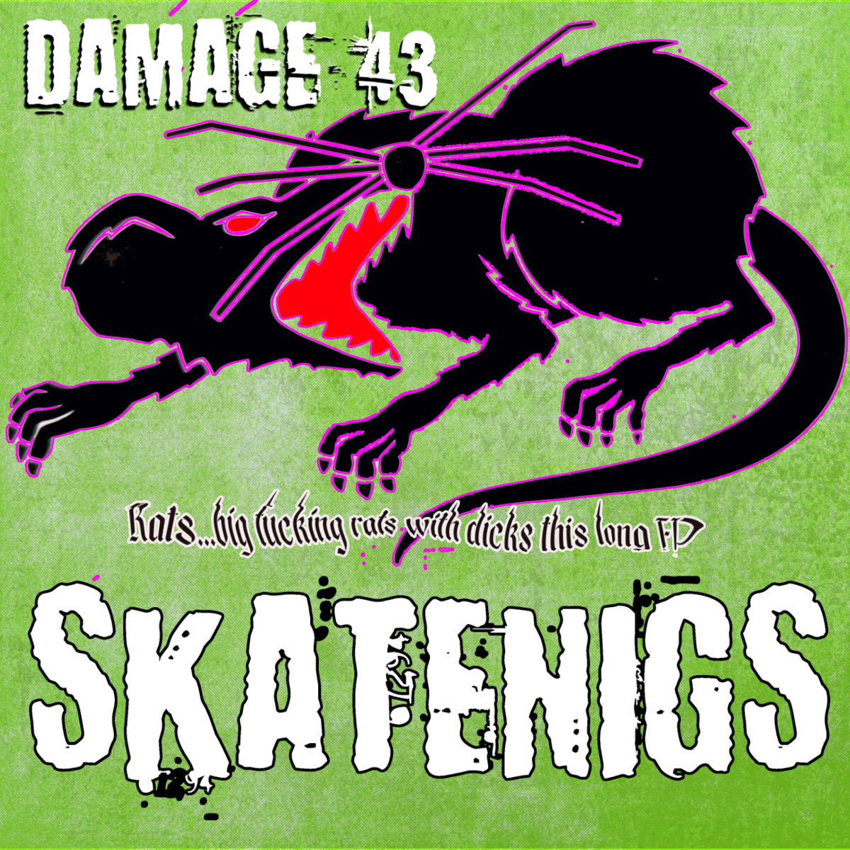 Damage 43: Rats... Big Fucking Rats With Dicks This Long cover art